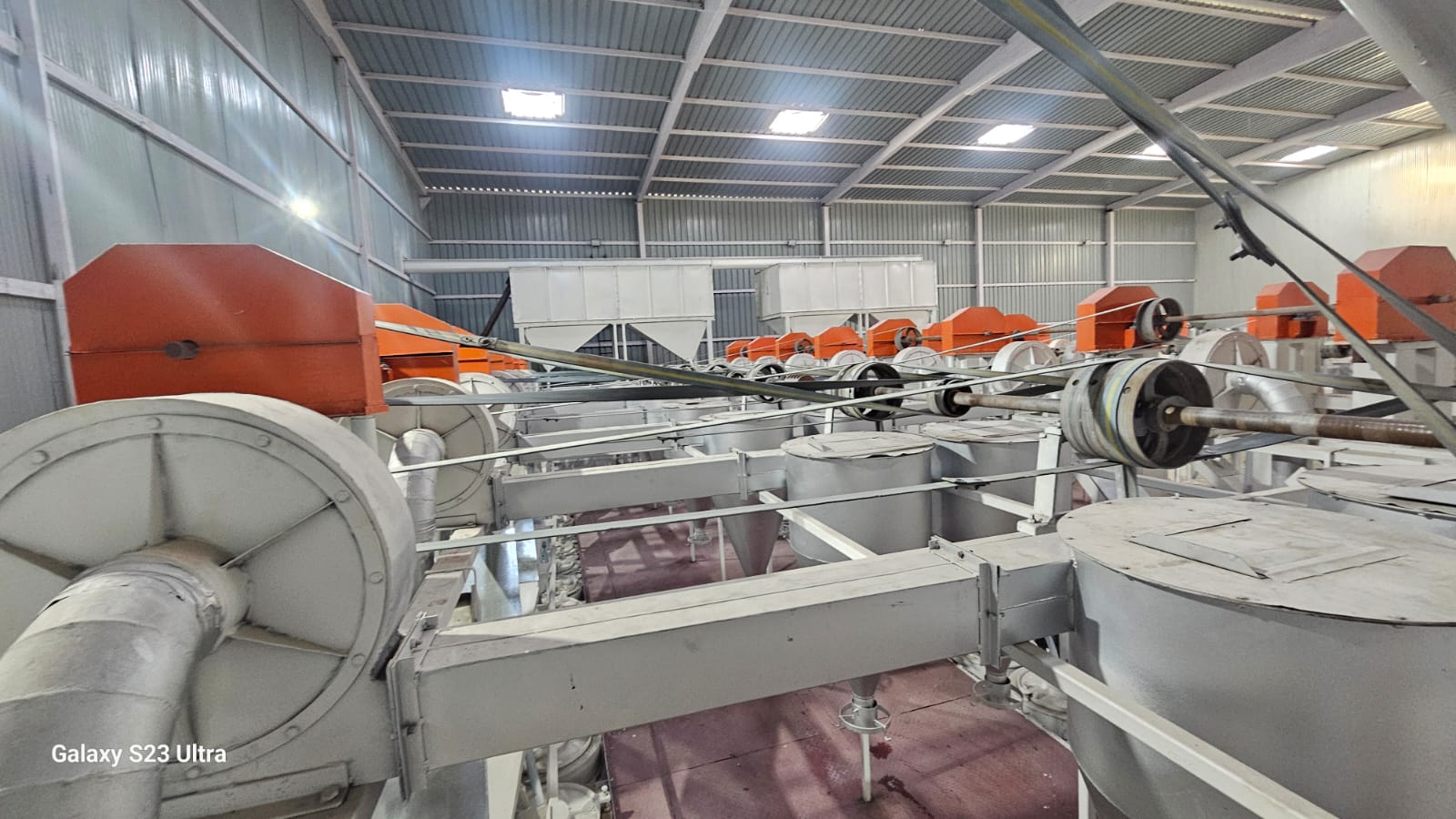 Psyllium seed grinding plant